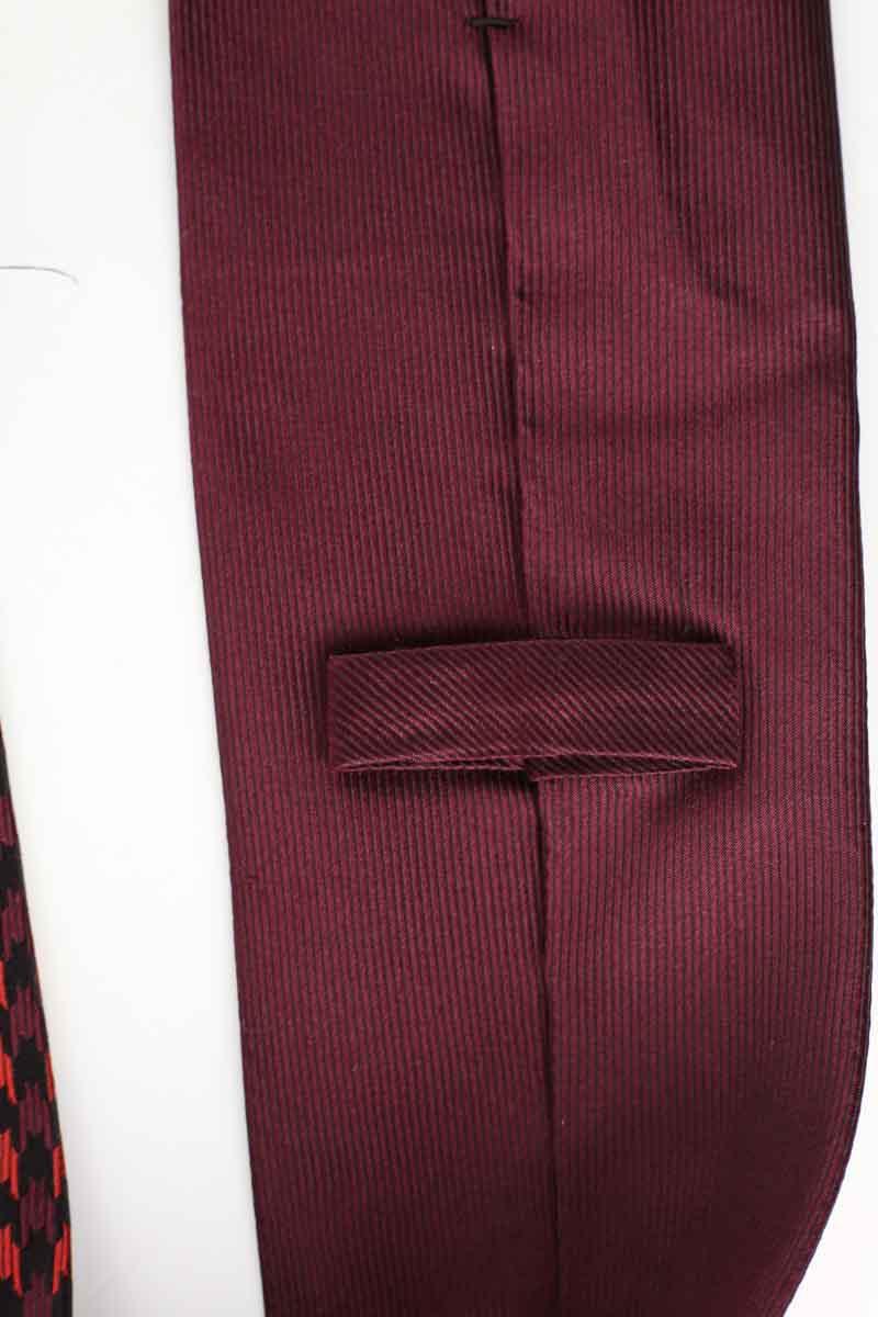 Cravate Boss  Bordeaux