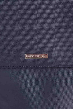 Cartable Lacoste Marine en Cuir