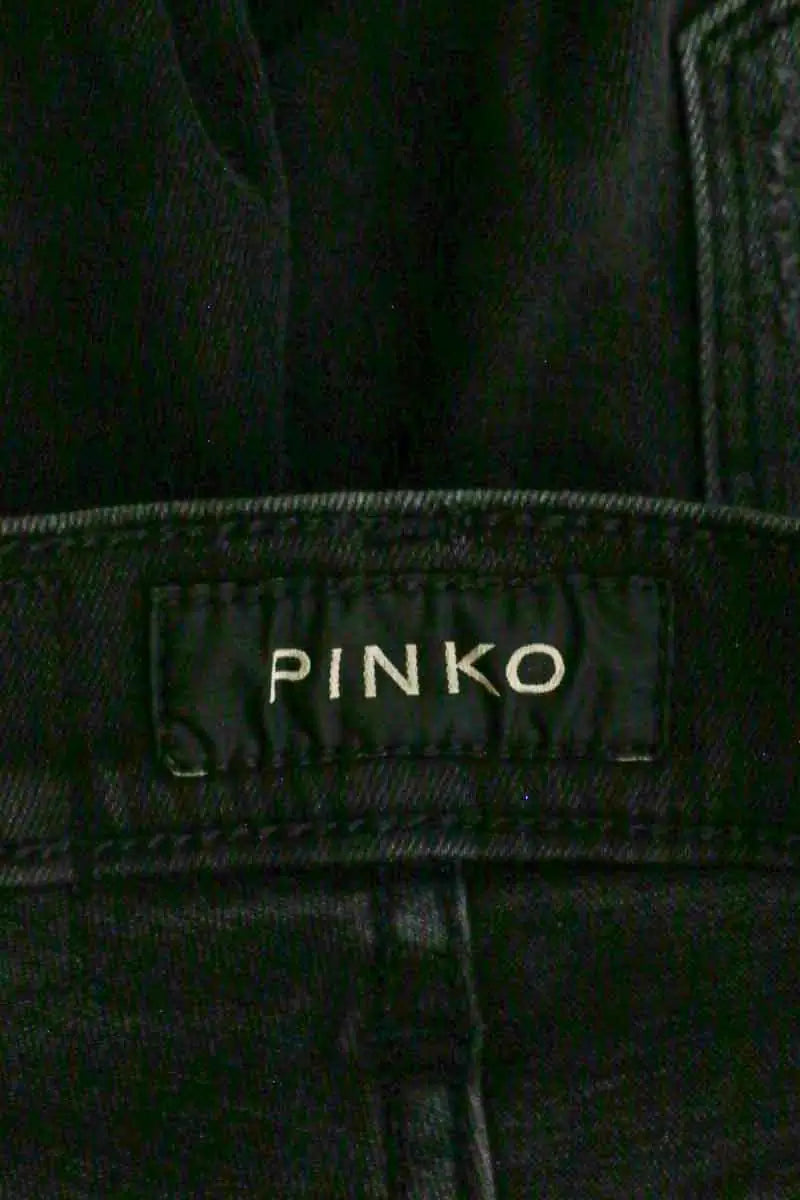 Jean slim Pinko Noir en Coton