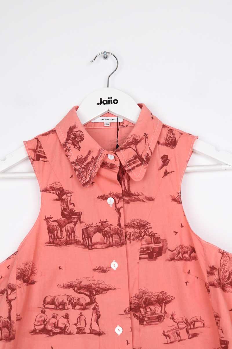 Top Carven  Rose