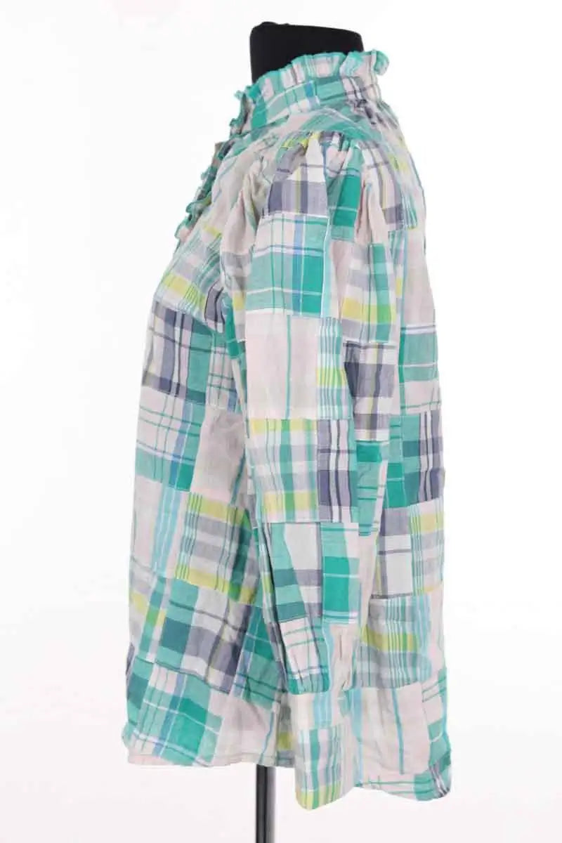 Chemise Antik Batik Bleu en Coton