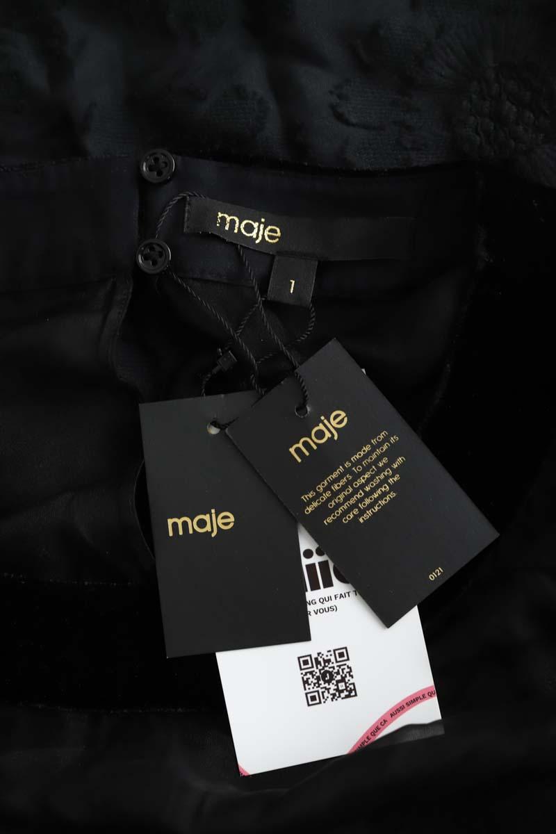 Mi-longueur Maje  Noir