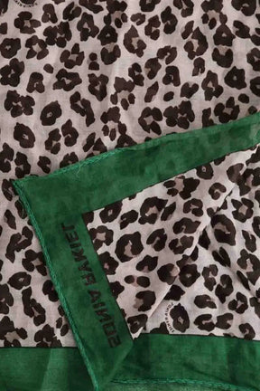 Carré Sonia Rykiel Marron en Coton