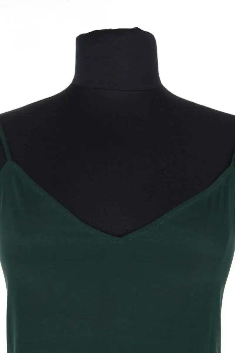 Top sans manche Diane Von Furstenberg Vert en Soie