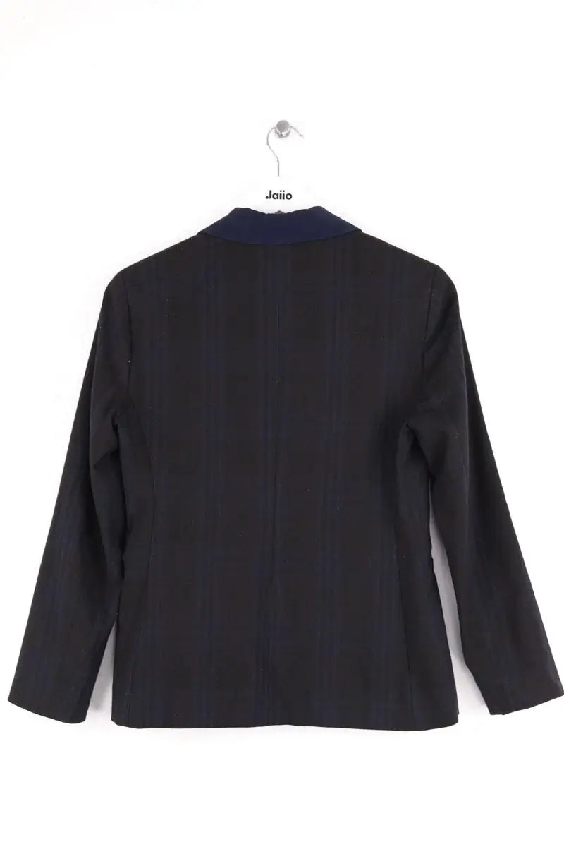 Blazer Maje Bleu en Synthétique