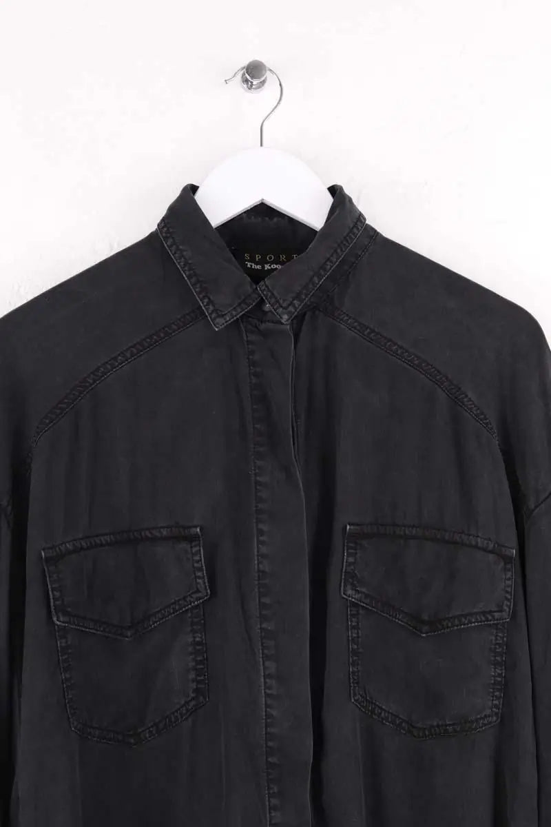 Chemise The Kooples Noir en Coton