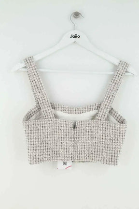 Top sans manche Claudie Pierlot Ecru en Coton