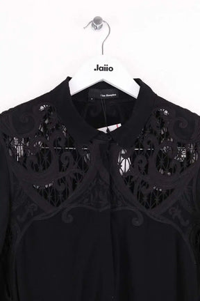 Blouse The Kooples Noir en Synthétique