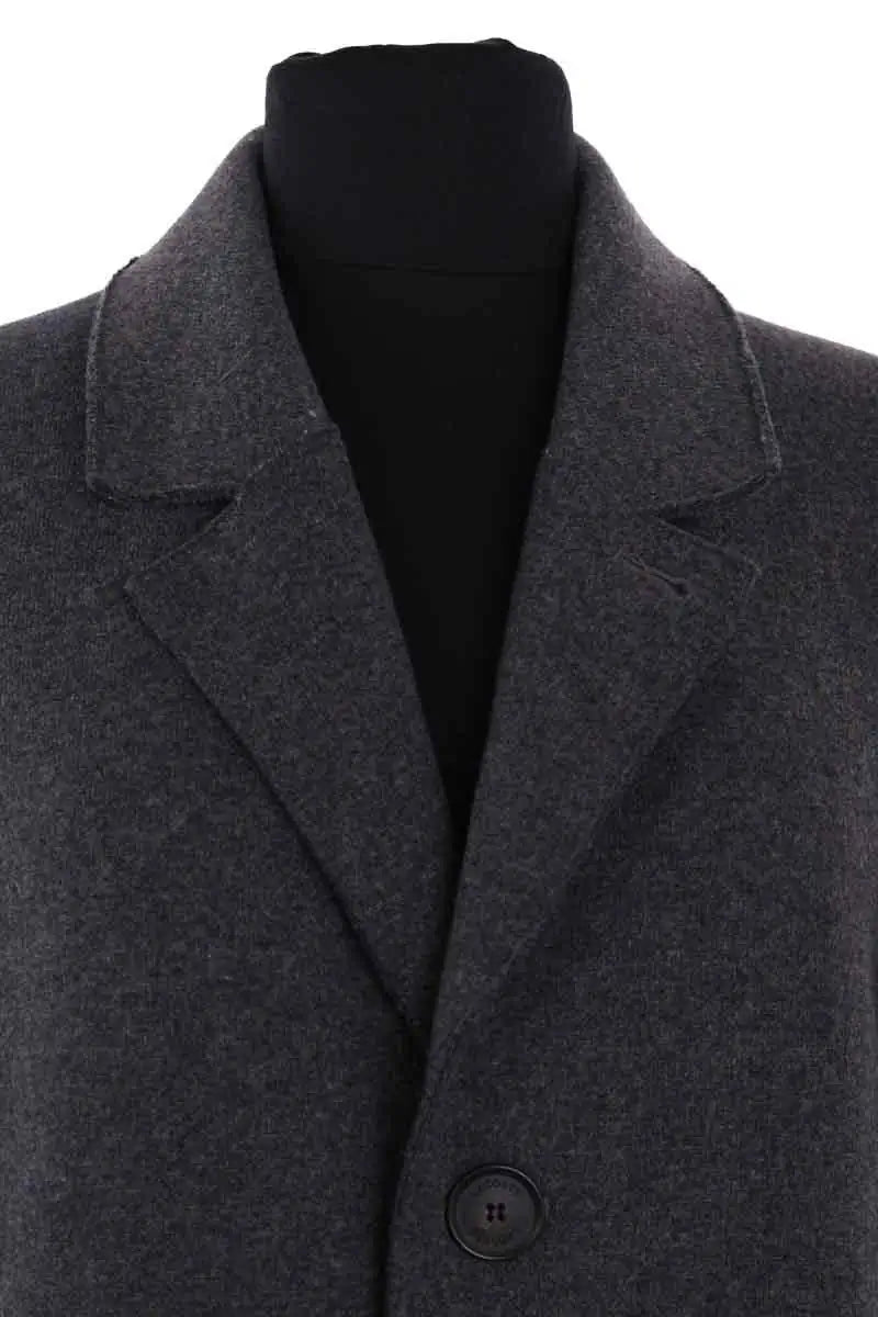 Manteau Lacoste Gris en Laine