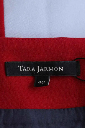 Mini jupe Tara Jarmon Rouge en Synthétique