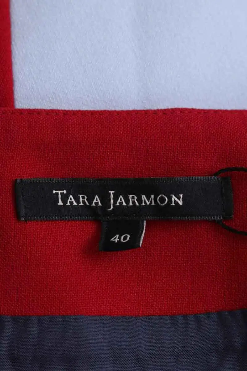 Mini jupe Tara Jarmon Rouge en Synthétique
