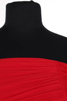 Robe Magda Butrym Rouge en Synthétique