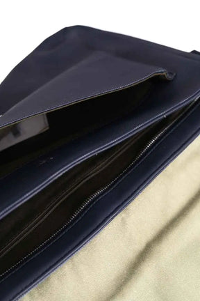 Cartable Lacoste Marine en Cuir