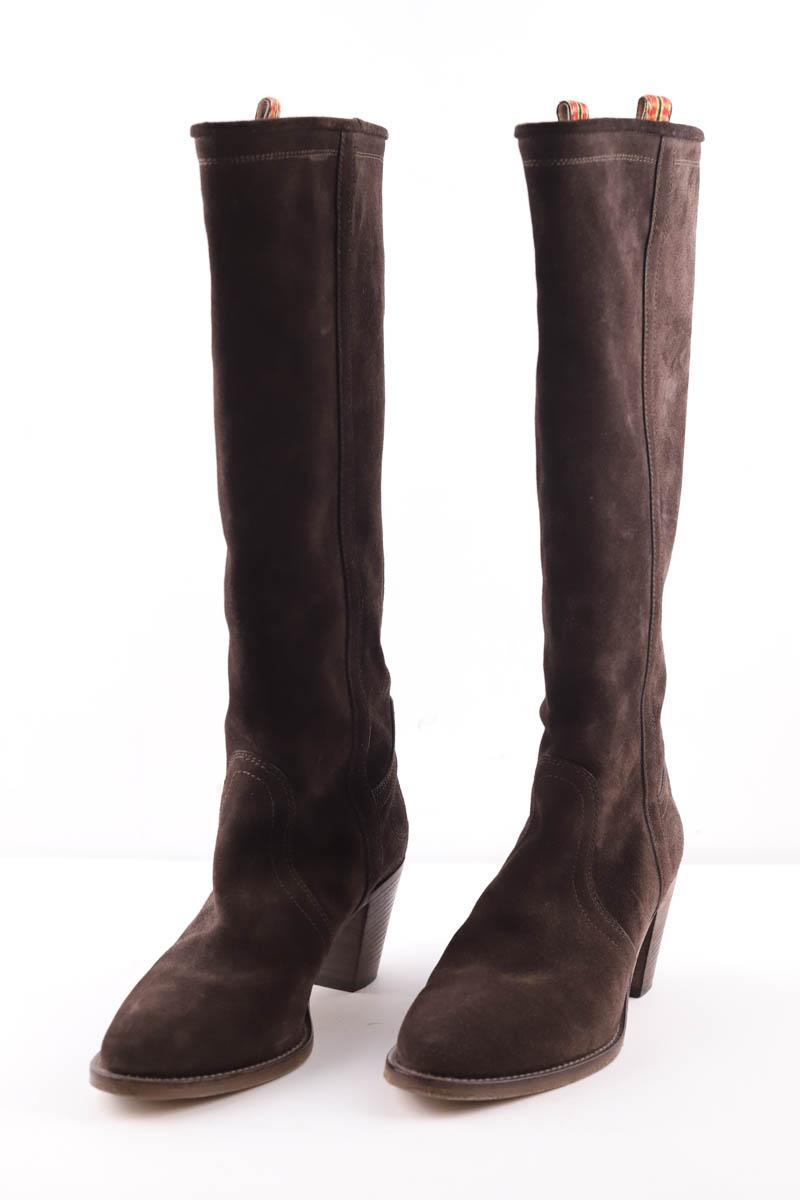 Bottes western Etro  Marron