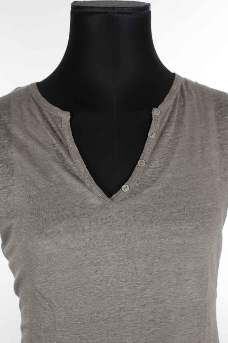 T-shirts Majestic Filatures  Gris