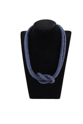 Collier Swarovski  Bleu