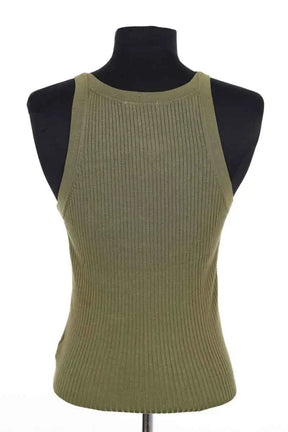Top sans manche Sandro Kaki en Viscose