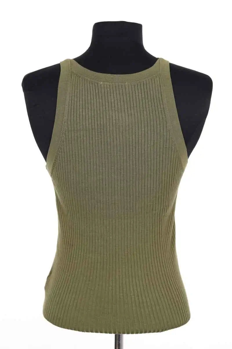 Top sans manche Sandro Kaki en Viscose