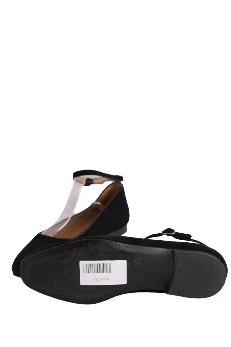 Ballerines Chatelles Noir en Daim