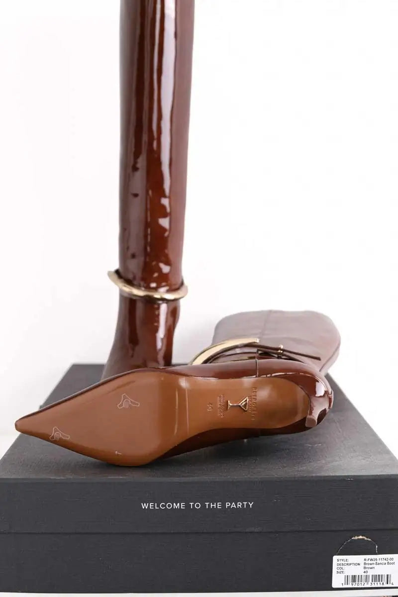 Bottes Retrofete Marron en Cuir