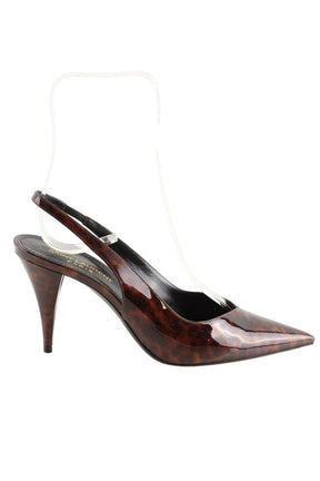 Talons Saint Laurent  Marron