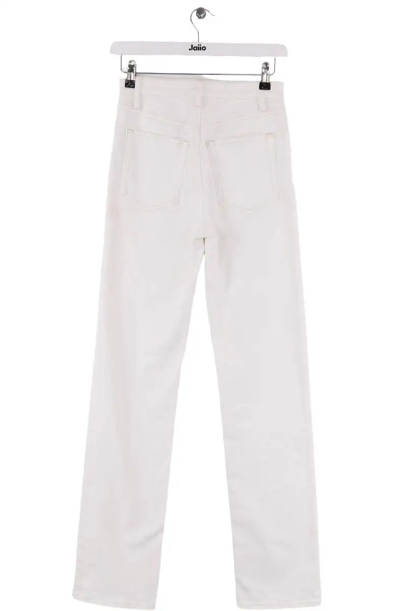 Jean droit Frame Blanc en Coton