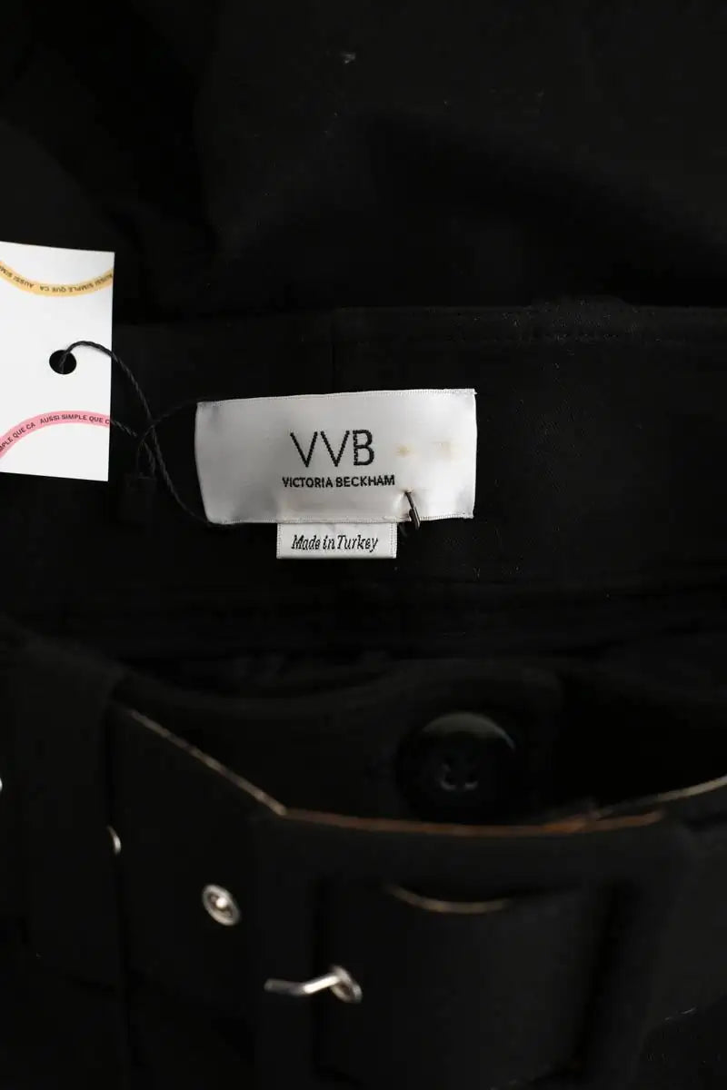 Pantalon large Victoria Beckham  Noir