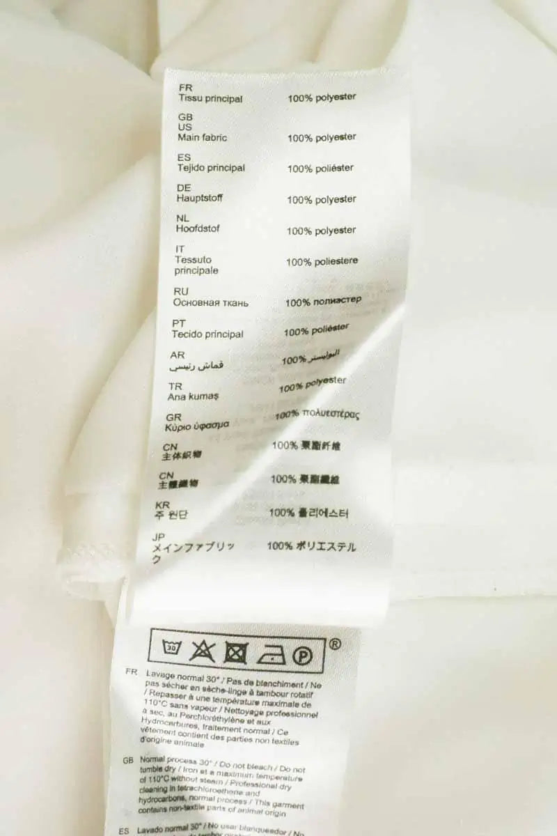 Blouse Claudie Pierlot Blanc en Synthétique