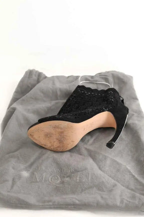 Talons Alexander McQueen  Noir