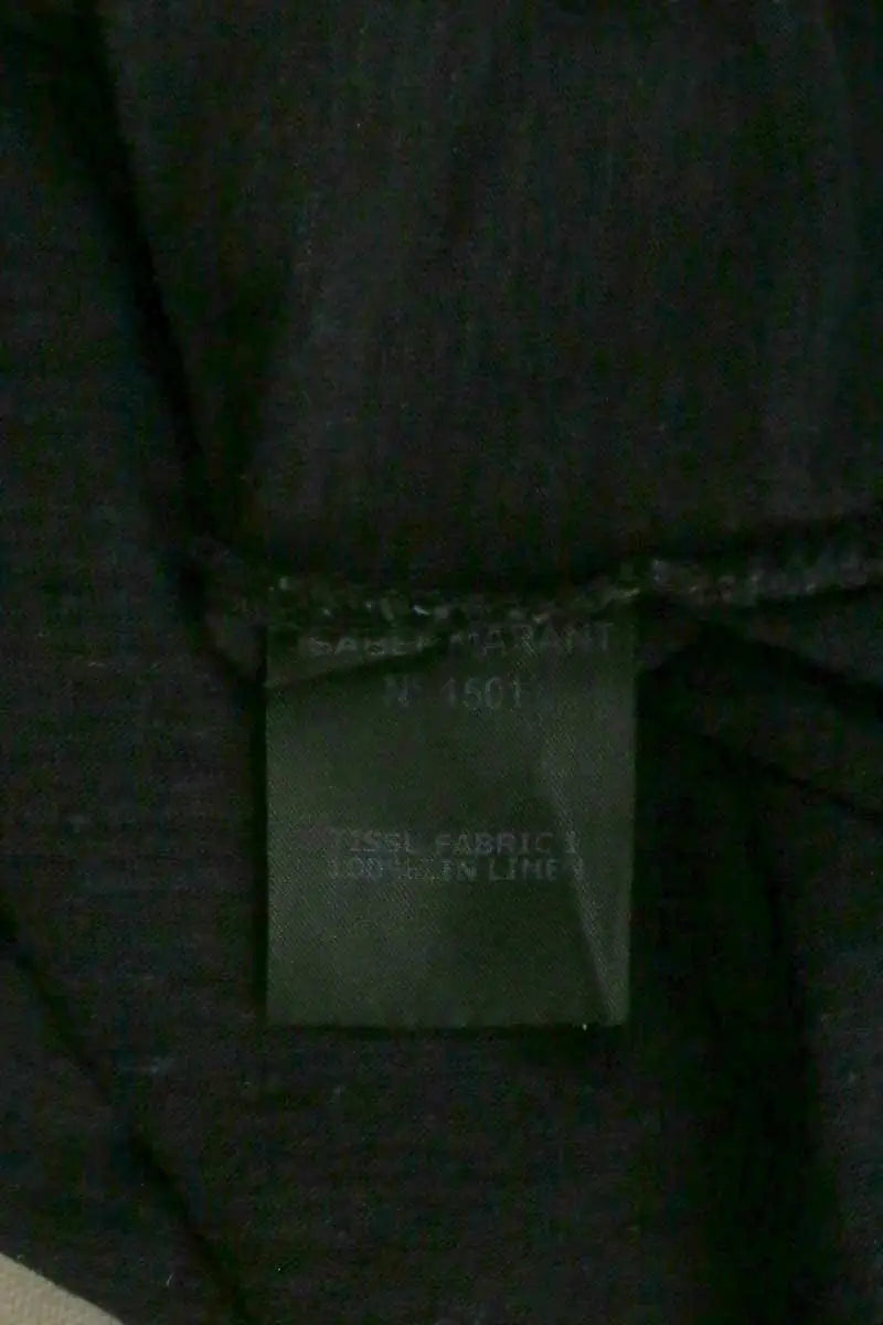 T-shirt Isabel Marant Étoile Anthracite en Lin