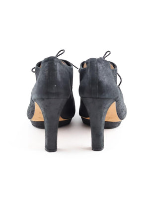 Bottes à lacets Repetto  Noir