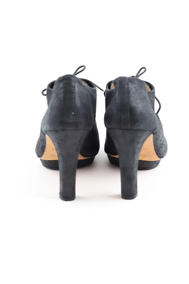 Bottes à lacets Repetto  Noir