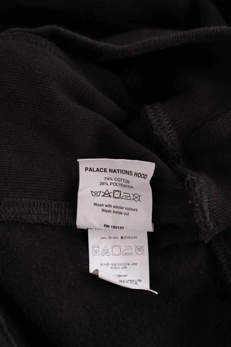 Sweatshirt PALACE Noir en Coton