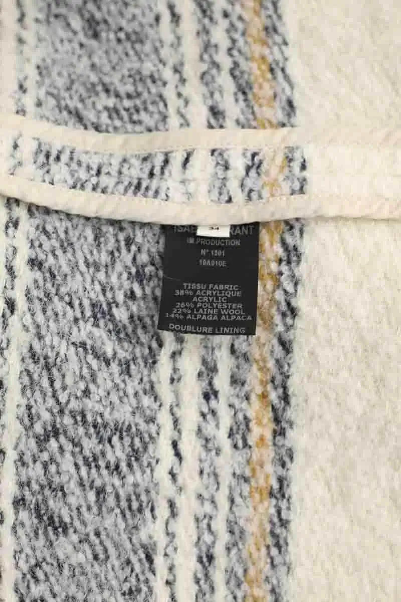 Veste Isabel Marant Étoile Ecru en Synthétique