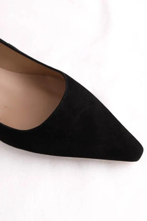 Talons LK Bennett Ava Noir en Daim