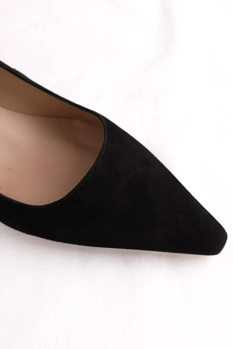 Talons LK Bennett Ava Noir en Daim