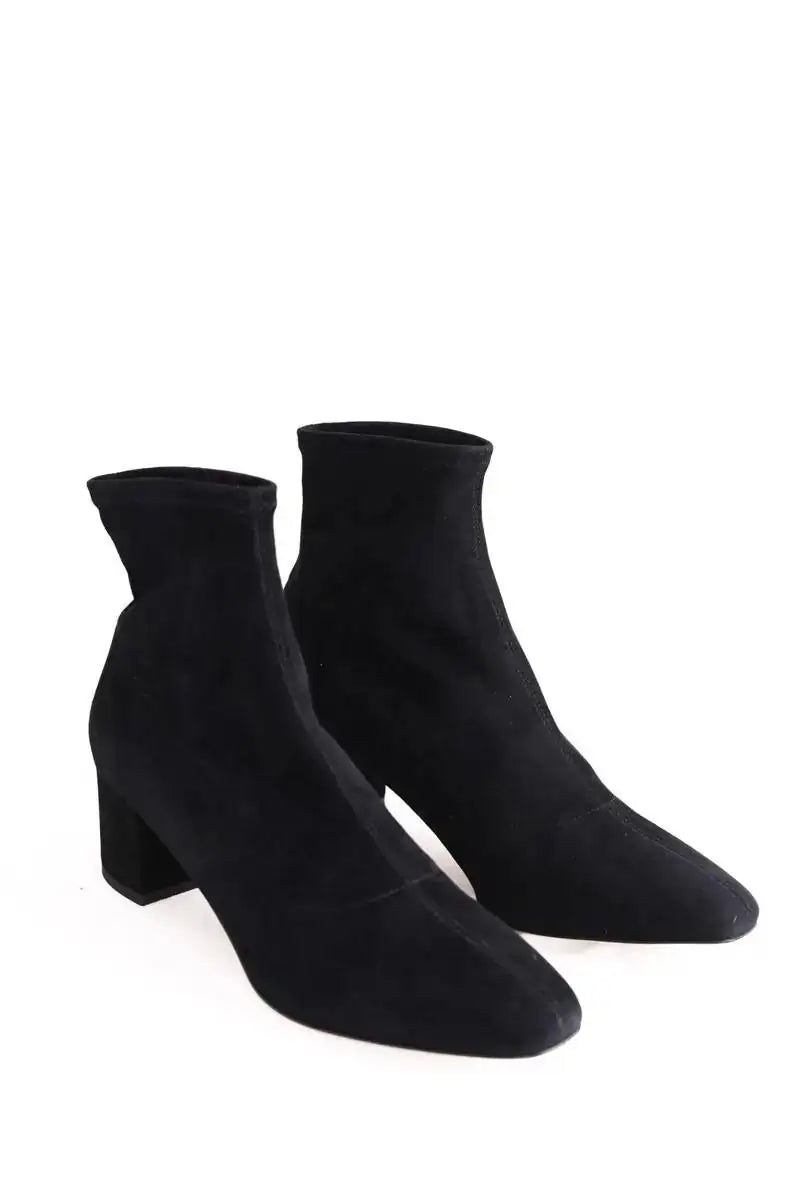 Boots LK Bennett Grove Noir en Daim