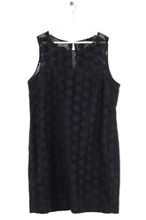 Robe LK Bennett Noir en Coton, taille XXXL - Seconde Main