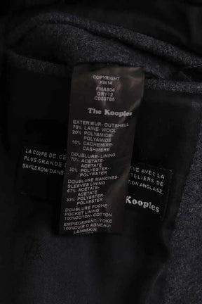 Manteau The Kooples Gris en Laine