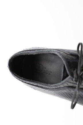 Chaussures à lacets Dior  Noir