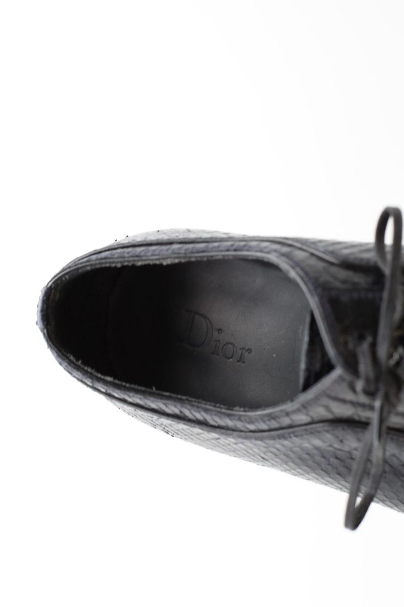 Chaussures à lacets Dior  Noir