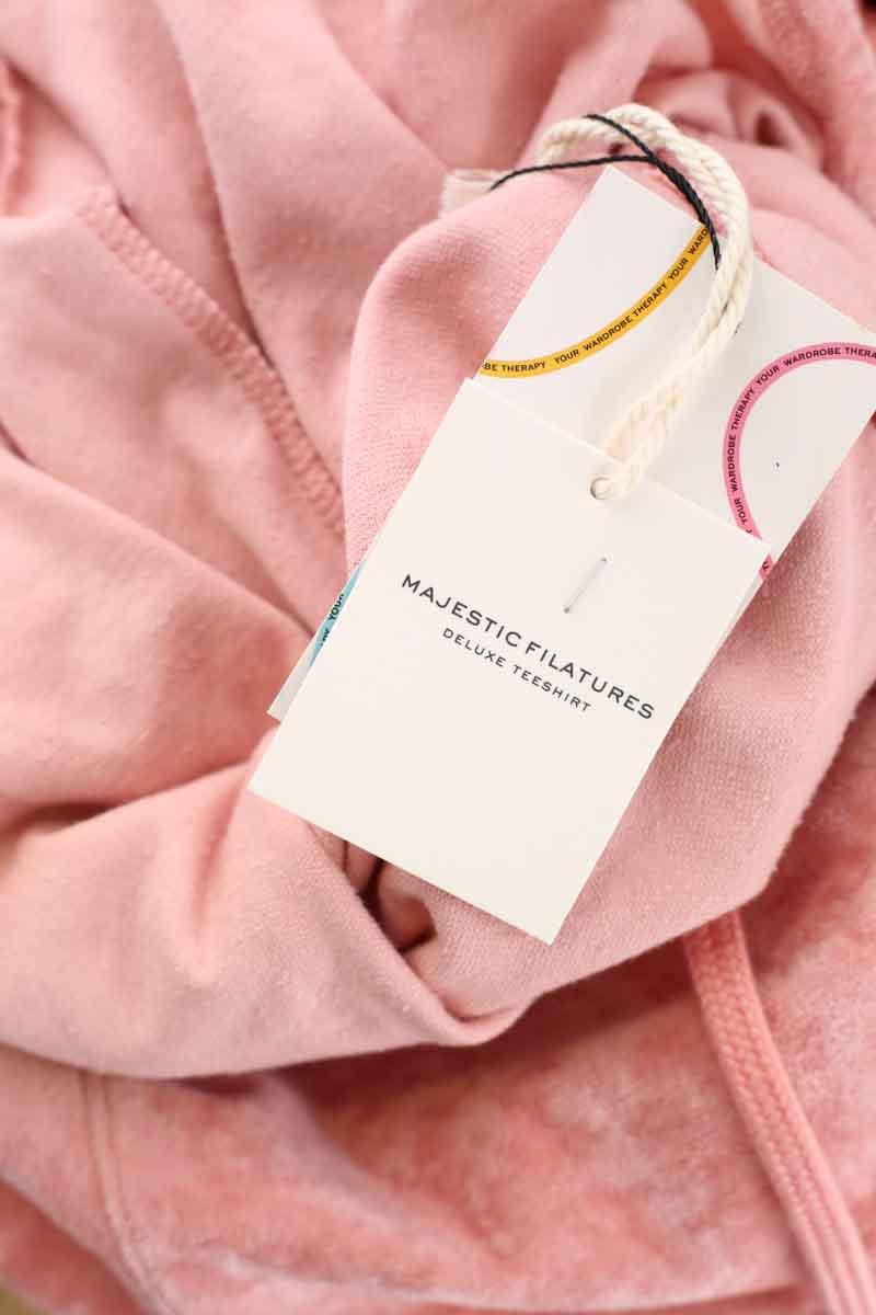 Gilets Majestic Filatures  Rose