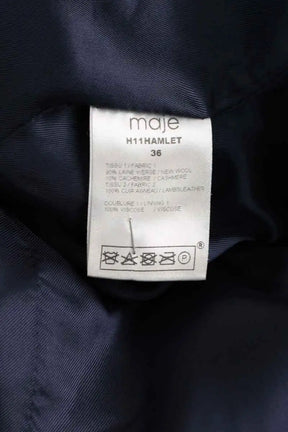 Manteau Maje  Bleu