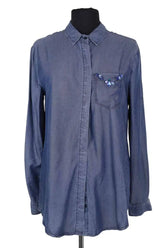 Chemise Liu Jo Bleu en Synthétique, taille L - Seconde Main
