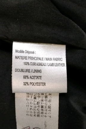 Pantalon slim Paule Ka  Noir