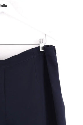 Pantalon droit Marina Rinaldi Bleu en Synthétique