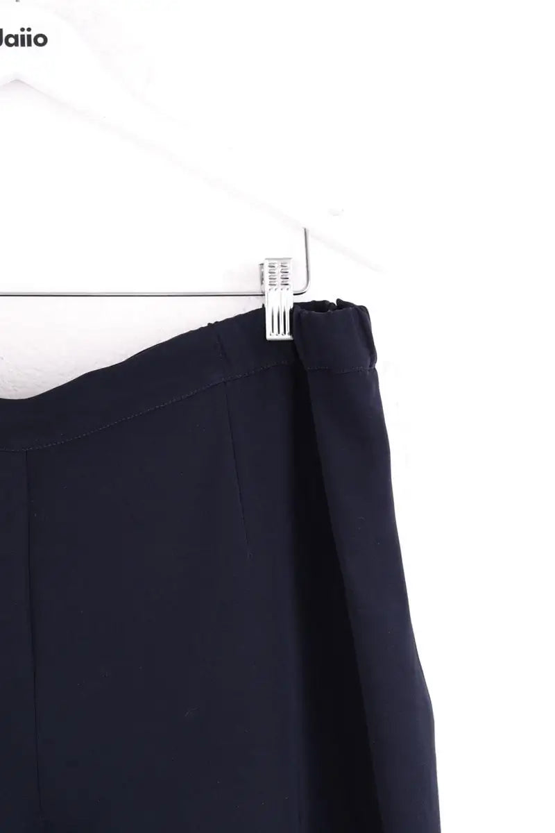Pantalon droit Marina Rinaldi Bleu en Synthétique