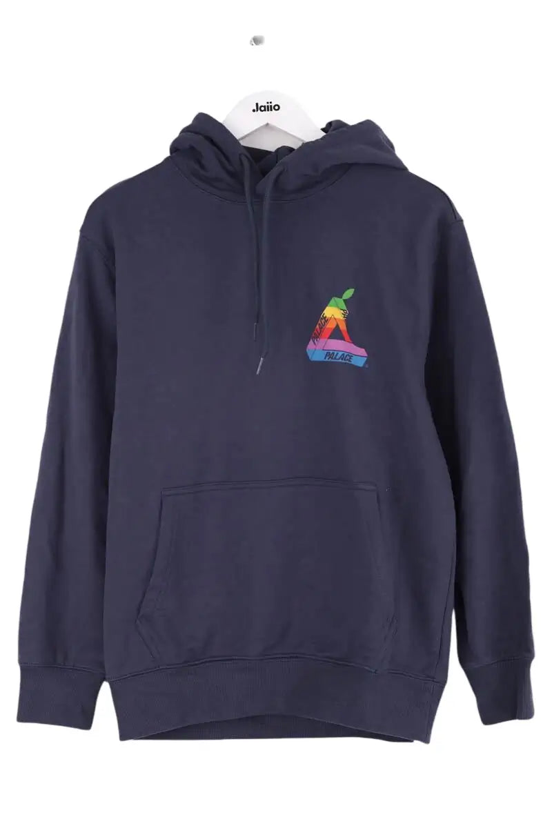 Sweatshirt PALACE Marine en Coton, taille S - Seconde Main
