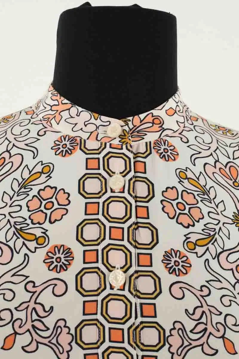 Robe Tory Burch Ecru en Soie