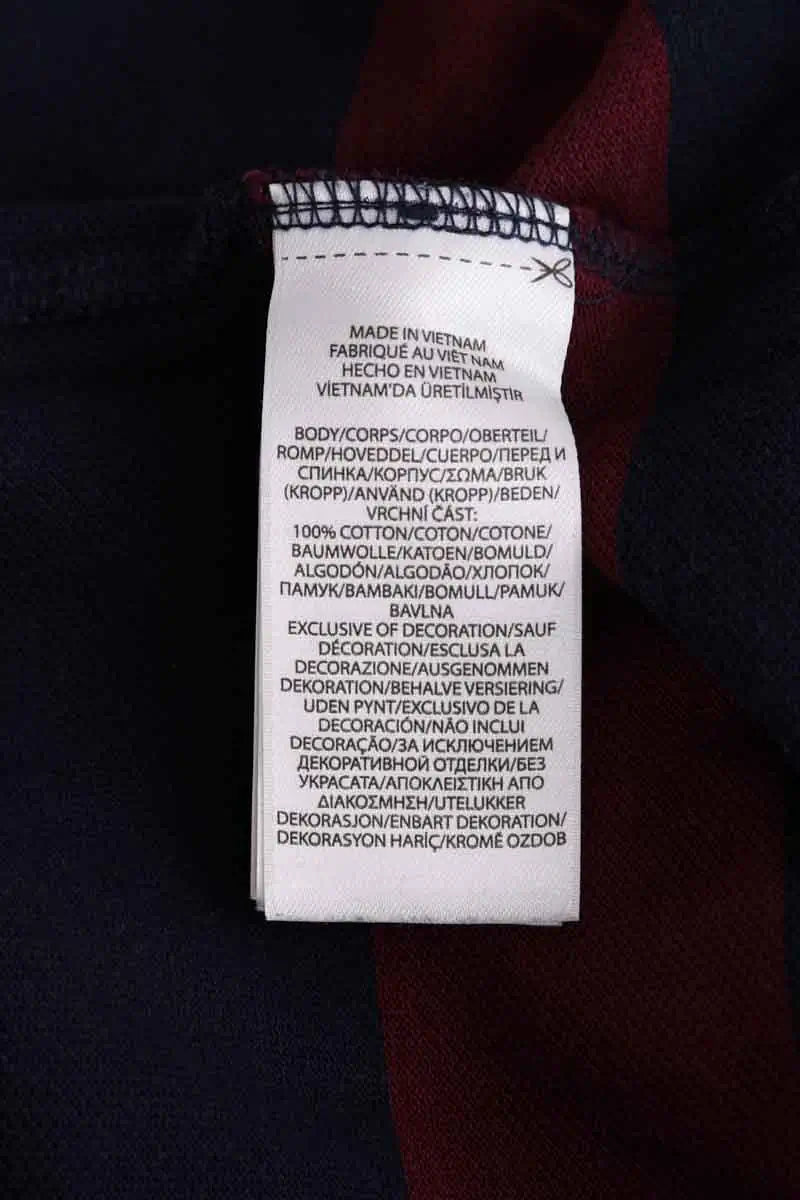 Polo Ralph Lauren Bordeaux en Coton